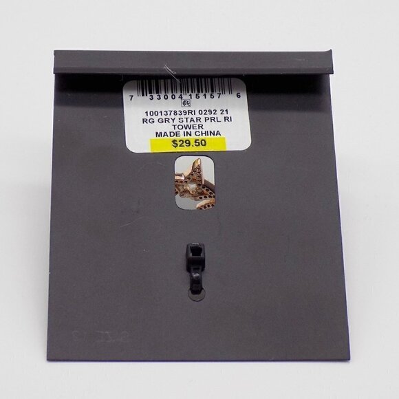 INC Rose Gold-Tone Pave Imitation Pearl Shooting Star Open Ring - Picture 4 of 4